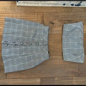 Totally Plaid Skirt Co-Ord Set
